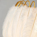 Axyaa Feather LED Pendant Light for Minimalist Home Decor