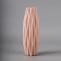 Axyaa Nordic Plastic Vase Small Flower Pot Modern Home Decor Ornaments