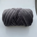 Axyaa Super Velvet Chunky Yarn - Thick Cotton Wool Tube Yarn for DIY Handwork