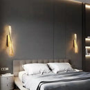 Axyaa Crystal Wall Scones Gold Metal LED Wall Lamp Luxury Indoor Light.