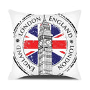 Axyaa London Guard Street Scene Cushion Cover - Cute Cartoon Design