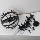 Axyaa Industrial Globe Chandelier for Living Room, Dining Room, Kitchen - Retro Iron Lighting