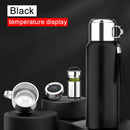 Axyaa Smart Stainless Steel Thermos Bottle with LED Temperature Display for Outdoor