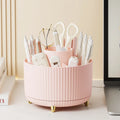 Axyaa 360 Rotating Makeup Organizer for Bathroom with Large Capacity