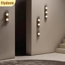 Axyaa Nordic Glass Wall Lamp for Bedroom Living Room Lighting