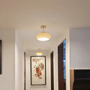 Axyaa Glass Copper LED Ceiling Light - Nordic Ceiling Lamp for Home Decor
