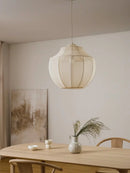 Axyaa Nordic Fabric Pendant Lights for Minimalist Home Decor
