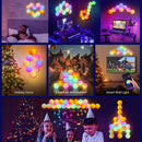 Axyaa RGB Quantum Lamp: Remote Control DIY Wall Decoration, Esports Atmosphere Light