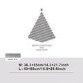 Axyaa Christmas Tree Santa Claus Wall Sticker Decoration Art Vinyl Wallpaper