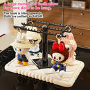 Axyaa Building Block Figures Display Stand Acrylic Showcase Cabinet Organize
