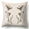 Axyaa Floral Landscape Painting Cushion Cover 45x45CM Home Decor Pillowcase