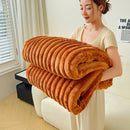 Axyaa Cozy Flannel Fleece Blanket, Luxurious Sofa Bed Cover, Soft & Warm Home Travel Essential