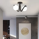Axyaa Nordic Ball LED Ceiling Light for Home Indoor Decor