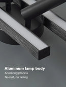 Axyaa Double Line LED Ceiling Light: Creative Design for Modern Indoor Lighting