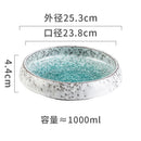 Axyaa Ceramic Deep Plate Set of 4