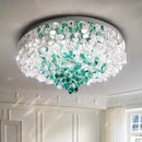 Axyaa Modern Ceiling Light: French Style Light Luxury Retro Bedroom Living Room Lighting
