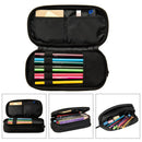 Axyaa Mickey Mouse Minnie Pencil Case - Big Capacity Zipper Pouch for Students