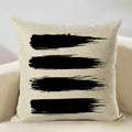 Axyaa Geometry Cushion Cover - 45x45cm Linen Pillow Case for Home Decor