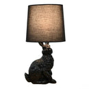 Axyaa Nordic Rabbit Shade Table Lamps: Resin Industrial Art Decor for Bedroom & Living Room