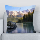 Axyaa Mountain Forest Lake Sofa Cushion Cover