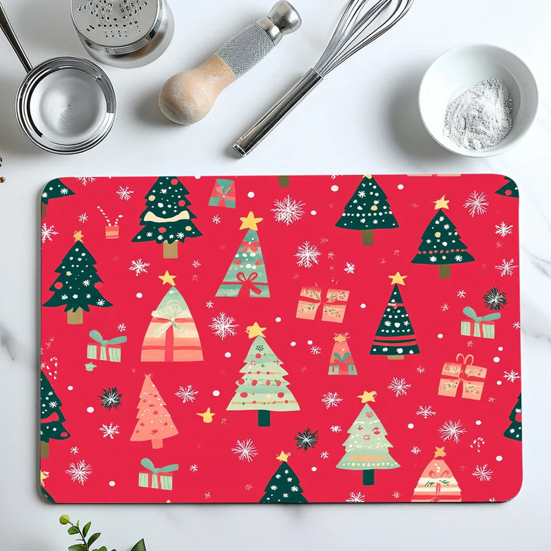 Axyaa Holiday Drying Mat - Absorbent Dish Mat, Multi-Functional