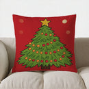 Axyaa Santa Gnome Gift Christmas Pillow Cover for Sofa Bedroom Car
