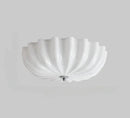 Axyaa Cream Style Glass LED Ceiling Lamp for Home and Restaurant Decor