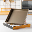 Axyaa Non-Stick Carbon Steel Square Cake Pan Bakeware