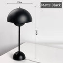Axyaa Mushroom Shade LED Table Lamp for Home Decor and Lighting