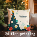 Axyaa Christmas Cat & Tree Pillow Covers for Sofa Bedroom Car Home Decor