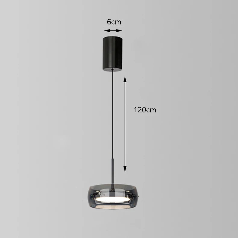 Axyaa Ring LED Pendant Light Chandelier for Modern Living and Dining Room