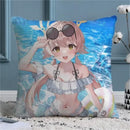 Axyaa Blue Archive Decorative Pillow Case for Sofa Throw Cushion Cover