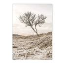 Axyaa Reed Lion Landscape Canvas Print Wall Art for Nordic Living Room Decor
