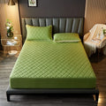 Axyaa Antibacterial Waterproof Mattress Protector - Padded, Non-Slip, Urine-Proof Cover