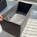 Axyaa Fabric Closet Organizer Bins - Dresser Drawer Dividers for Clothing and Accessories