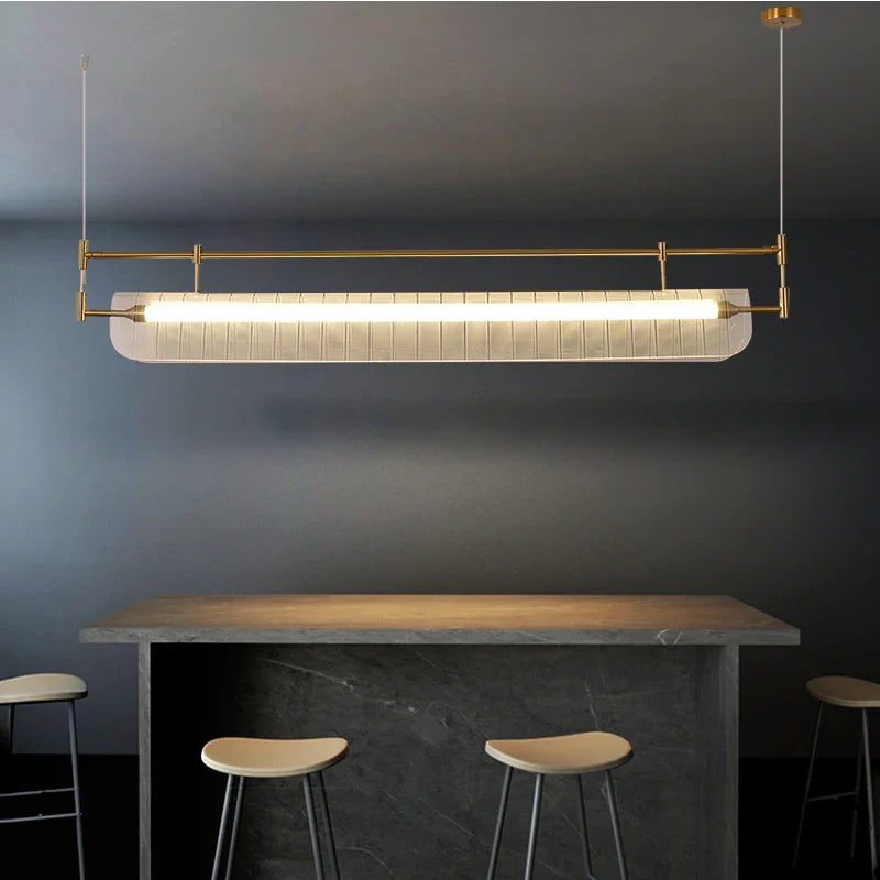 Axyaa Modern Minimalist Chandelier for Living Room, Dining, Study & Office