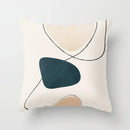 Pink Brown Geometric Pillows Case 45*45cm - Axyaa Decorative Cushions Cover