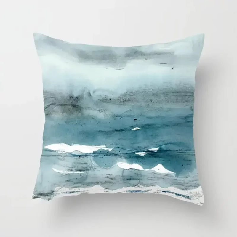 Geometric Abstract Pillow Case 45x45cm Axyaa Home Decor Square Cushion Cover