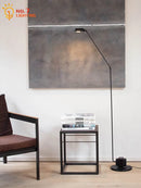 Axyaa Retro Industrial Swing Arm LED Floor Lamp for Living Room Study