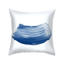 Axyaa Blue Geometry Pillowcase - Decorative Cushion Cover