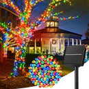 Solar Fairy Lights LED by Axyaa: Outdoor Garland for Patio, Yard, Tree, Wedding, Party