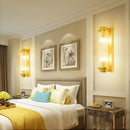 Axyaa Crystal LED Wall Lamp for Luxe Living Spaces