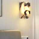Axyaa Square Bulgari Stone LED Wall Light for Living Room & Bedroom
