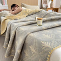 Axyaa Cotton Three-Layer Yarn Towel Quilt - Lightweight & Soft