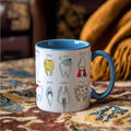 Axyaa Dental Hygienist Mug - BPA Free Ceramic - 350ml Large - Coffee/Tea Essential