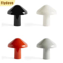 Axyaa Mushroom Desk Lamp: Portable Charging Night Light for Bedroom Atmosphere