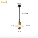 Axyaa Marble LED Pendant Light - Luxe Minimalist Nordic Design