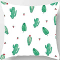 Axyaa Tropical Cactus Potted Pillowcase for Home and Office Decor
