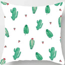 Axyaa Tropical Cactus Potted Pillowcase for Home and Office Decor