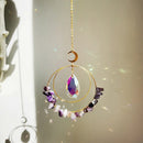 Axyaa Crystal Prism Suncatcher Dreamcatcher for Window Rainbow Home Decor Gift